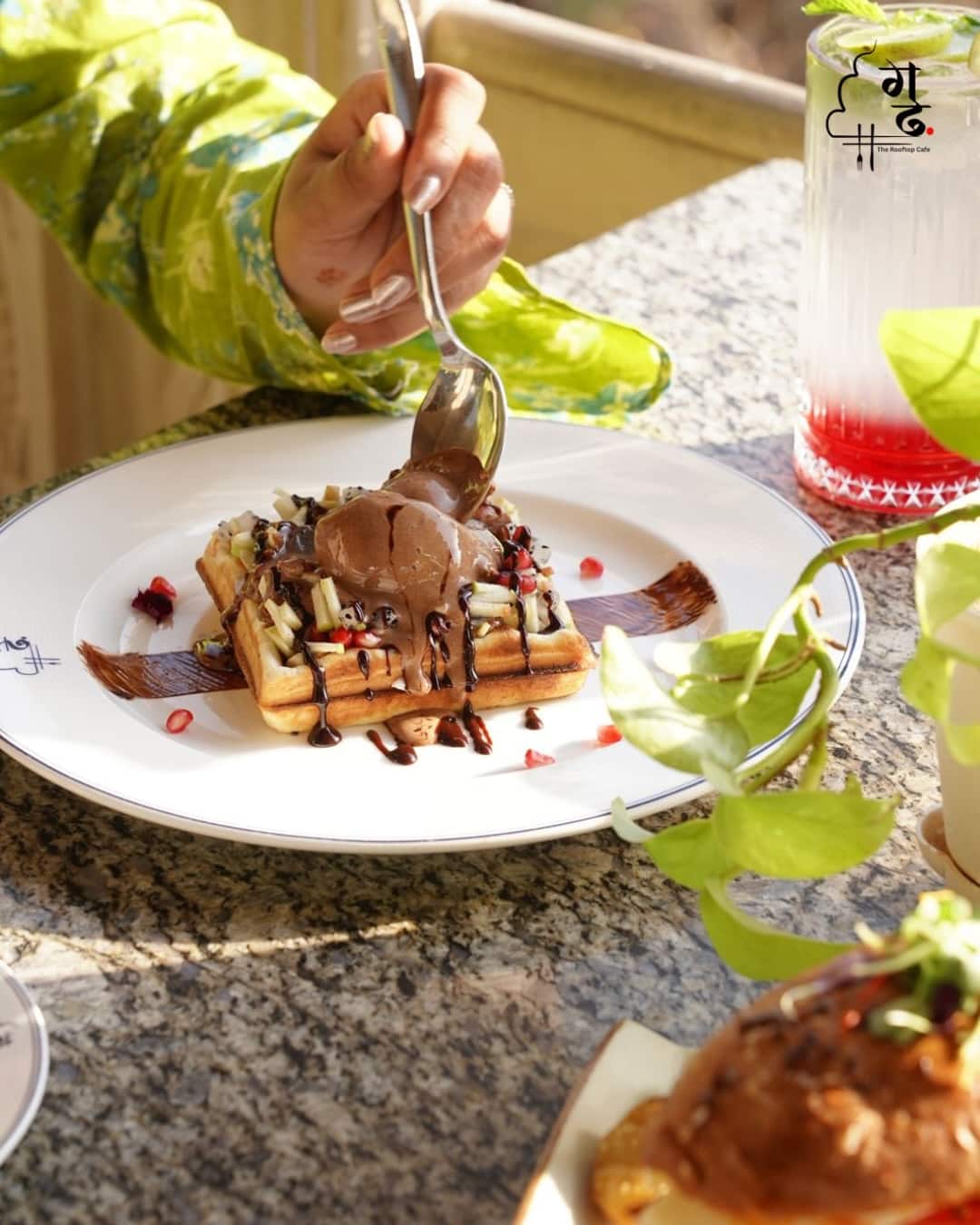 Dessert served at GARH